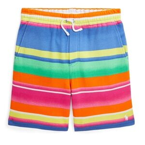 Polo Ralph Lauren Boys XL (18–20) Striped Spa Terry Shorts NWT